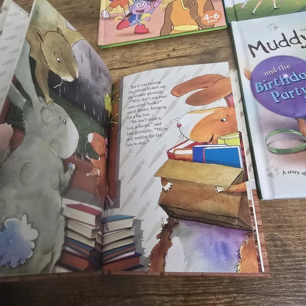 Kids Hardcover Book Lot Of 7
